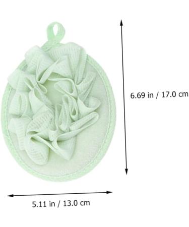 4pcs Colorful Flower Bath Balls - Soft Loofah Sponges for Shower & Cleaning | Pure Mesh Body Scrub Gloves - Buy Online on GoSupps.com