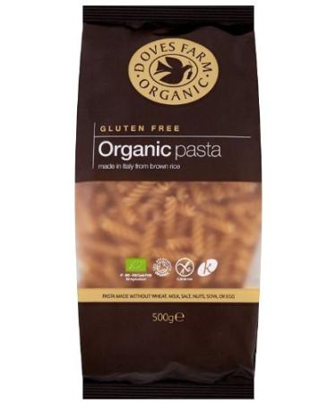 Doves Farm | Organic Brown Rice Fusilli | 6 X 500G - Buy Online on GoSupps.com