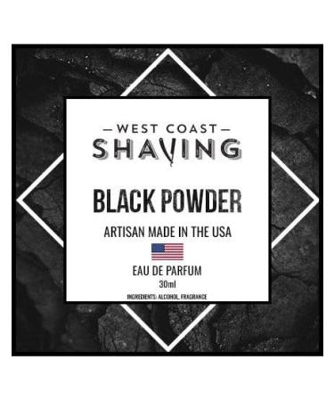 West Coast Shaving Black Powder Scented Eau de Parfum 30ml - Buy Online on GoSupps.com