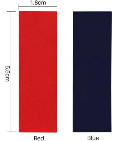 OmeHoin Dental Bite Articulating Paper - 600 PCS Blue Strips | International Shipping Available - Buy Online on GoSupps.com