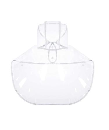 Dec 1 pcs rain jacket dog raincoat dog dog rain jacket Small dog dogs dog raincoat small raincoat small dog dog dog coat large dogs (l) white l