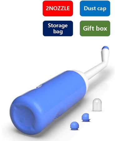 Marclix 2X Portable Hand Wash Sprayer Bidet for Pregnant Women & Babies - 500ml Long Nozzle Toilet Cleaner - International Shipping Available - Buy Online on GoSupps.com