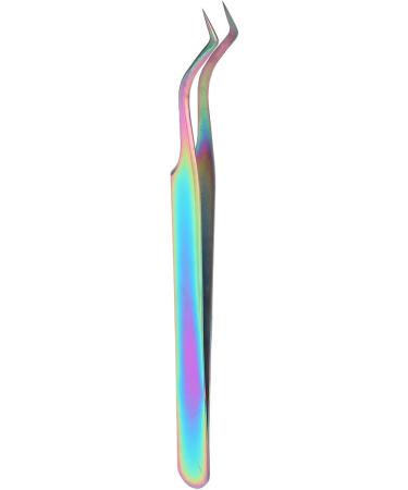 Premium Stainless Steel Eyelash Extension Tweezers for Precision Application - Ideal for False Eyelash Extensions - Buy Online on GoSupps.com