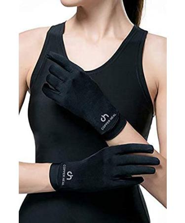 Copper Heal Arthritis Compression Full Gloves - Medium Size (Pack of 1) - Buy Online on GoSupps.com