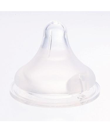 Pigeon Silicone Nipple for Breast Milk - 9 Months+ LL Three Cut Design (2 Pieces) - New Version - Buy Online on GoSupps.com