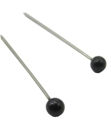 600 Piece Black Glass Ball Head Sewing Pins Set with Box - Ideal for Dressmaking, Quilting, Jewelry DIY - Buy Online on GoSupps.com