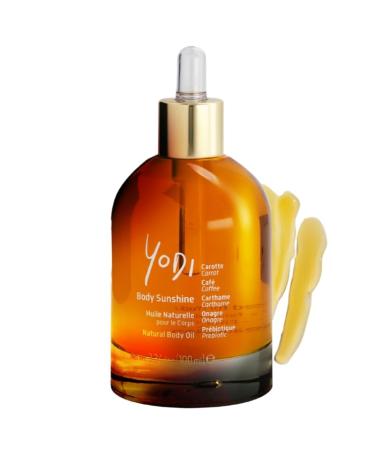 YODI – Enhancing Body Oil - Body Sunshine - Nourishes & Moisturizes - Vegetable Oils & Prebiotic - Halé Skin Tone - 100% Natural Origin - Vegan - Made In France - All Skin Types - 100ml