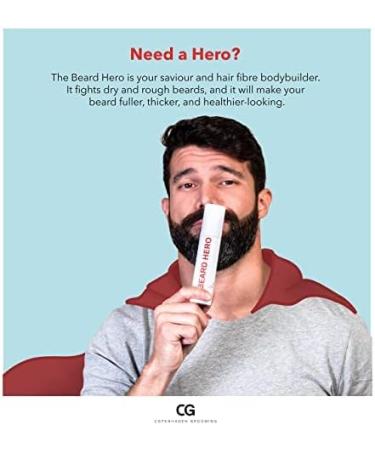 Copenhagen Grooming Beard Hero - Hydrating Beard Growth Oil & Serum for Men - Buy Online on GoSupps.com