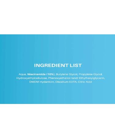 Derm'Doc 10% Niacinamide Face Serum 30ml | All Skin Types | Controls Sebum Production | Minimizes Pores | Helps Reduce Hyperpigmentation & Age Spots | Improves Skin Texture | Hydrates and Moisturizes - Buy Online on GoSupps.com