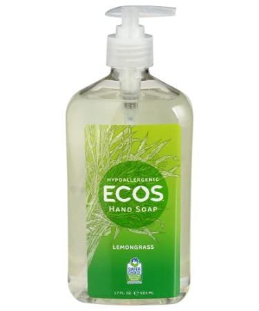 Earth Friendly Products Liquid Hand Soap Lemongrass (6x17 Oz)