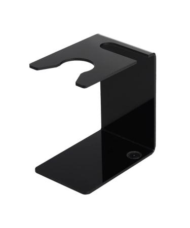 Buy Acrylic Shaving Brush and Razor Holder - Men's Shaving Tool Organizer in Black | International Shipping Available - Buy Online on GoSupps.com