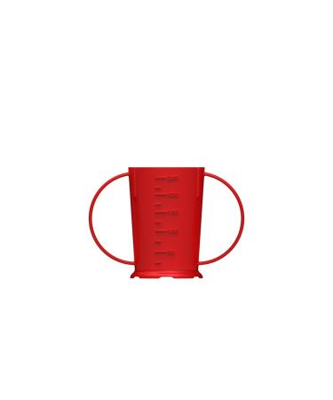 NRS Healthcare Graduated Two Handled Beaker Red Single