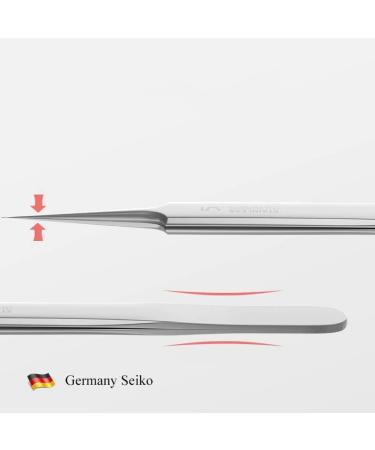 German Ultra-fine Blackhead Clip Tweezers Acne Needle Tool for Beauty Salons - Buy Online on GoSupps.com
