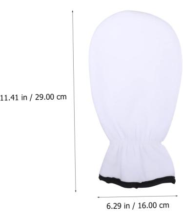 FRCOLOR 3 Pairs Exfoliating Hand Mask Fingerless Mittens Essential Oil Gloves Hydrating Gloves Hand Skin Repair Gloves Hands Moisturizing Gloves Miss Skin Care White Care Bag Flannel - Buy Online on GoSupps.com