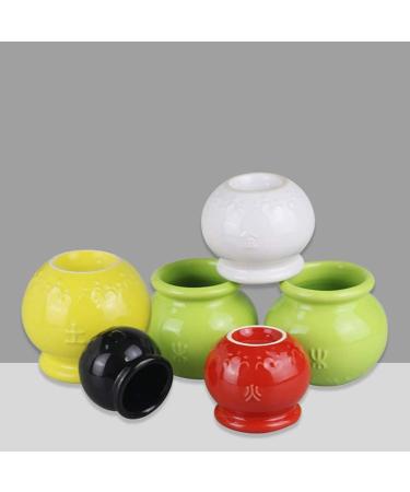 Vejia 10-Part Ceramic Cupping Set for Massage Therapy - Chinese Cupping Cups for Home & Beauty Salon Use - Buy Online on GoSupps.com