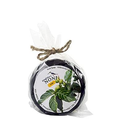 Kingfisher's Noni Soap 100% Natural Cleanser for Normal and Oily Skin with Noni Extract Helps Acne for Men and Women Unscented 105g