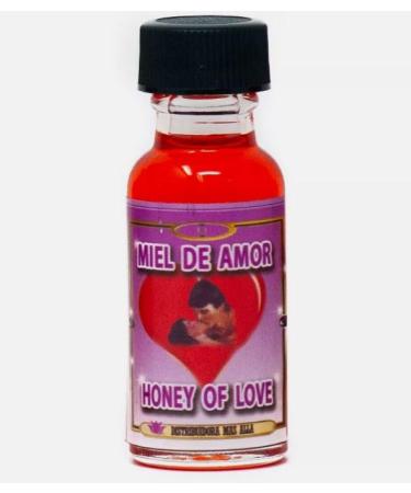 Aceite Miel De Amor - Honey of Love Spiritual Oil - Anointing Oil - Magical - 0.5 fl oz