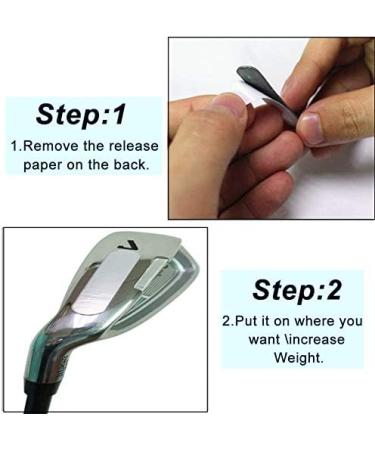 20Pcs Golf Lead Tape - Add Swing Weight to Golf Club, Tennis Racket, Iron, Putter - Buy Online on GoSupps.com