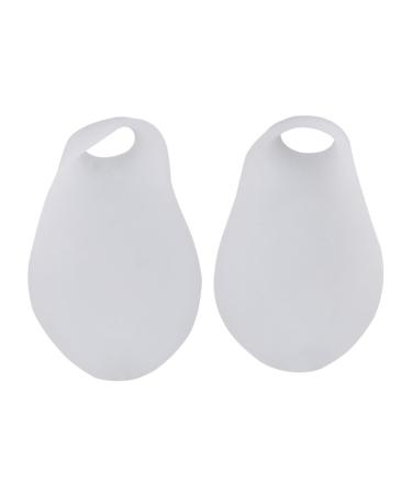 KALLORY Protector for Small Toe 2pcs Bunion Correct Gelt Silicone Gel Foot Protectors for Feet Crib Protector Sleeve Little Cover Jacket Cot Miss Male Floor Mat Silicone Toe Protector