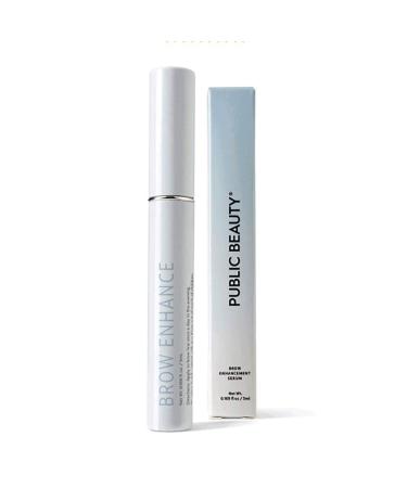Eyebrow Enhancer Growth Serum Treatment with Peptides for Longer Thicker Fuller Brows 5ml Cruelty Free Vegan Non Toxic
