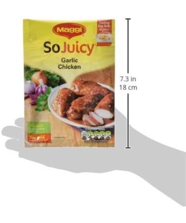 Maggi So Juicy Garlic Chicken Seasoning Mix 30g - Delicious Flavor Boost for Chicken Dishes - Buy Online on GoSupps.com