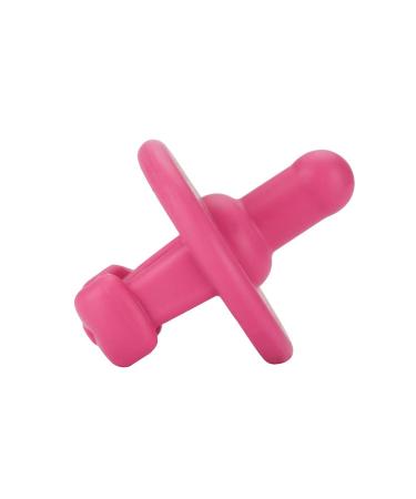 Itzy Ritzy Sweetie Soother Silicone Pacifiers 0+ Months - Cotton Candy & Watermelon Bow (2 Pack) - Buy Online on GoSupps.com