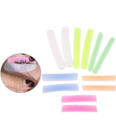 Eyelash Curlers Pads 6 Pairs Eyelash Perming Pads Lift Rods Pads Silicone Shield Pads Reusable Colorful - Buy Online on GoSupps.com