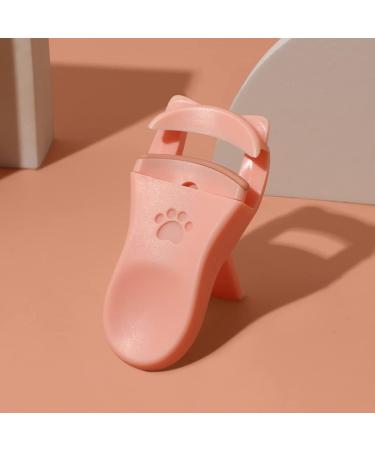 2 Pieces Cat Paw Portable Eyelash Curlers | Mini Wide Angle Eyelash Pliers | Professional Eyelash Tool for All Eye Shapes (Pink) - Buy Online on GoSupps.com