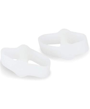 PEDIMEND Silicone Gel Toe Separators (5PAIRS - 10PCS) - Soft Gel Bunion Splint - Reduce Risk of Callus & Corn - for Men & Women - Foot Care (Double Loop Toe Separator) - Buy Online on GoSupps.com