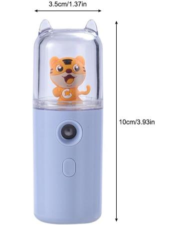 rongweiwang Mist Facial Sprayer Travel 30ml USB Rechargeable Humidifier Personal Moisturizing Hydrating Misting Instrument Face Nebulizer Blue - Buy Online on GoSupps.com