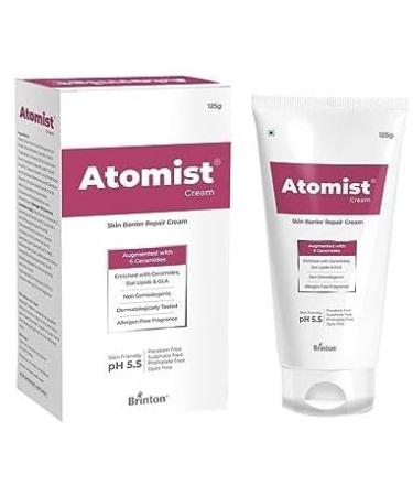 Atomist Skin Barrier Repair Cream 125 gm | Enriched with Ceramides Oats Lipids & GLA