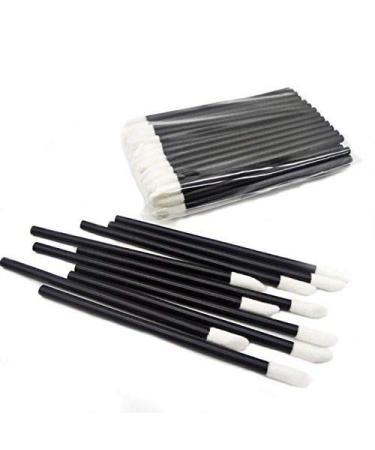 200 Disposable Lip Brushes Make Up Brush Lipstick Lip Gloss Wands Applicator Tool Makeup Beauty Tool Kits Black