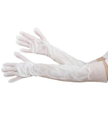 EXTRA LONG Hand Mask Spa Gloves Moisturizing Whitening 55cm Natural Nourishing Women Arm Leg Hands foot feet Masks PEELING Vitamin E Aloe Vera Shea Butter peel skincare EXFOLIATING Sensitive Dry Skin