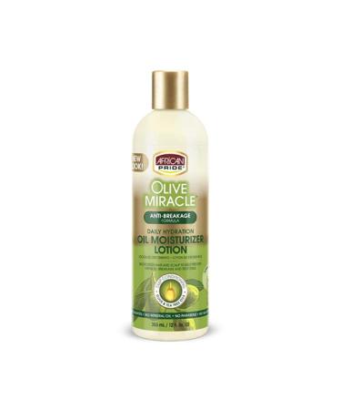 African Pride Olive Miracle Hair Moisturizer Lotion 12 oz (Pack of 9)
