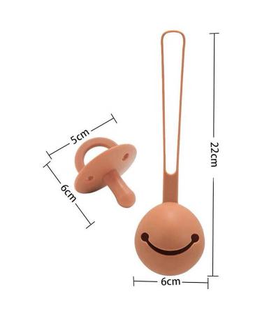 Pacifier Holder Case with Clic and Pacifier Set - BPA Free Silicone for Baby Boy and Girl - 3 Piece Premium Bundle for Diaper Bag, Stroller, and Teether - Buy Online on GoSupps.com