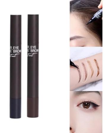 Instant Roots Cover Up Stick 2024 New Upgraded Quickly Cover Hai 2 in 1 Eyeliner Waterproof LongLasting for Women Me Eyebrow Pencil Stick Root Cover Up Hair Shading Sponge Pen 4pcs - Buy Online on GoSupps.com