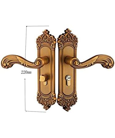 Door Locks Indoor Bedroom Doors Household Copper-Wood Door Locks Universal Mortise Locks Interior Doors - Buy Online on GoSupps.com
