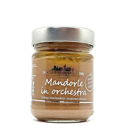 sicilia bedda Sicilia Bedda - Sicilian Almond Cream - Gluten-free Vegan Palm Oil-free (Gr. 220)