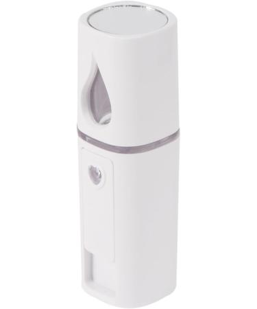 Mikinona 1pc Steamer Face Moisturizing Mini Humidifier Rechargeable Facial Sprayer Nano Facial Mister White - Buy Online on GoSupps.com