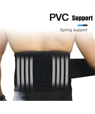 Buy Oversized Lumbar Support Waist Belt - Breathable Waist Trimmer for Weight Loss & Lower Back Protection | XL Size - Buy Online on GoSupps.com