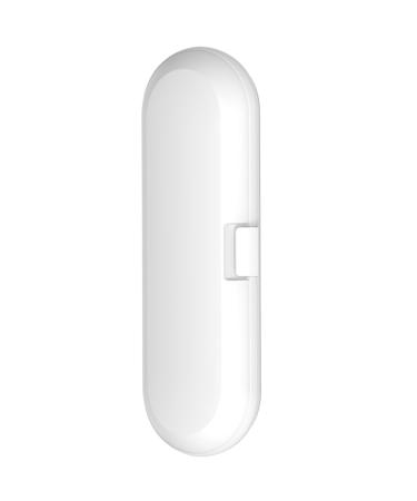 GMBylby Practical travel label for electrical toothbrushes perfect for frequent travelers and high -quality consumers multifunctional case for electrical toothbrushes white
