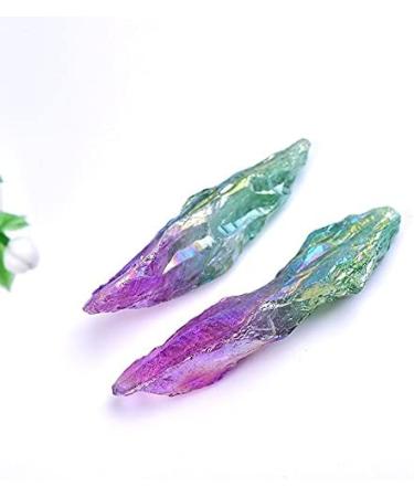 Natural Crystal Rough Natural Crystal Raw Stone Electroplate Quartz Specimens Rough Collectibles Raw Gemstone Fish Tank Aquarium Home Decor (Color : Style5 Size : 2pcs) 2pcs Style5 - Buy Online on GoSupps.com