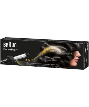 Buy Brown Satin Hair 7 Lockenstab 24mm - IONTEC Technology for Large Curls & Soft Waves - Frizz Control & Personalized Styling | BREC1E - Buy Online on GoSupps.com
