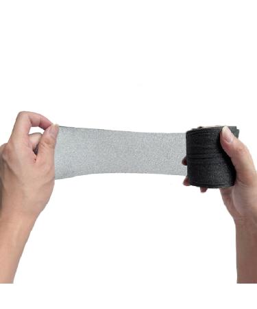 30 Yard Wrap Athletic Tape Foam Underwrap Bandage Sports Tape Wrists Elbow Knees Ankles Tape for Gymnastics Boxing Climbing (Black)