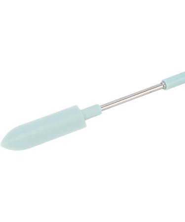 Double-Headed Telescopic Silicone Spatula | Portable Kitchen & Makeup Tool | Green Blade - Buy Online on GoSupps.com