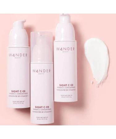 Wander Beauty Sight C-er Vitamin C Concentrate - Brightening Daily Moisturizer with Vitamin E, Kakadu Plum, Niacinamide & Hyaluronic Acid - Buy Online on GoSupps.com