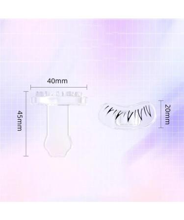 2024 Reusable Eyelash Stamps Tool - Eyeshine Cosmetics | DIY Lower Lash Extensions for Natural Look - 2Pcs for Beginners - Buy Online on GoSupps.com