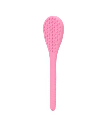 Manual Massagehammer Anggrek Long two -sided back tapper body relaxation massager two -sided massage tab for relief and relaxation of sore muscles (pink)
