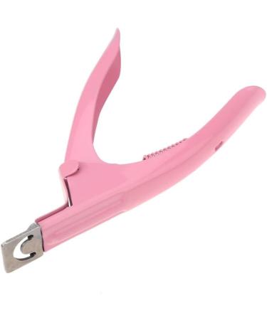 Pink Nail Art Clipper Professional False Tip Cutting Manicure ToolsDurable and Fashion - Buy Online on GoSupps.com