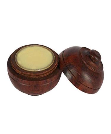 Natural Solid Perfume Body Musk In Wooden Jar - 6 gm (Lotus) - Buy Online on GoSupps.com